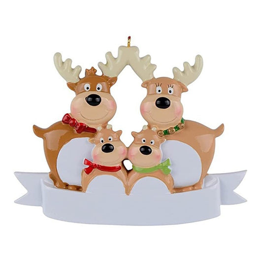 Adorno Navideño Familia de Renos Tiernos para el Hogar - Image 16