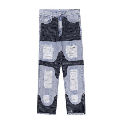 Jeans Holgados Casuales para Hombre con Detalles Deshilachados - Image 17