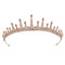 Corona Nupcial Barroca Tocado Princesa Accesorio Cabello Boda