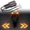 Luz Trasera LED Multicolor 12V para Motocicletas - Proyector de Alta Luminosidad con Señales de Giro
