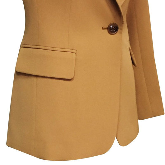 Traje Ejecutivo Tres Piezas en Colores Sólidos para Primavera y Otoño - Image 13