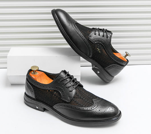 Zapatos de Cuero Transpirables para Hombre - Estilo Formal Ejecutivo - Image 16