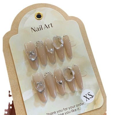 Uñas Postizas Desmontables Blancas para Otoño e Invierno - Image 5