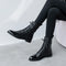 Botas Martin Planas de Cuero Suave - Estilo Británico Versátil para Mujer