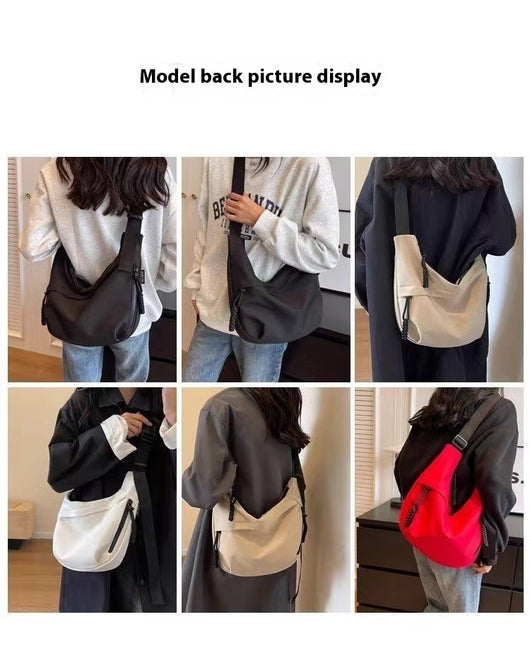 Bolsa Casual Oxford Dumpling - Mochila de Hombro Versátil - Image 7