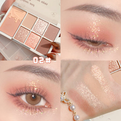 Paleta de Sombras de Ojos 7 Colores Mate y Perlado - Image 3