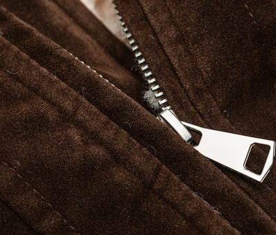 Chaqueta Acolchada Retro con Cuello Parado - Abrigo de Trabajo Holgado - Image 10