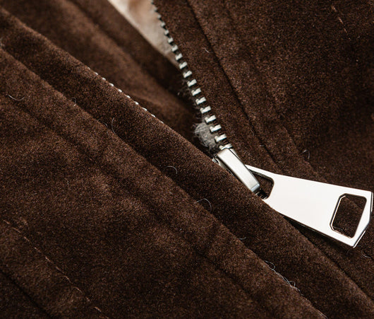 Chaqueta Acolchada Retro con Cuello Parado - Abrigo de Trabajo Holgado - Image 10
