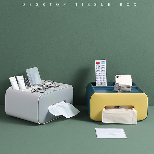 Organizador Multifuncional de Escritorio para Pañuelos, Cosméticos y Maquillaje - Image 20