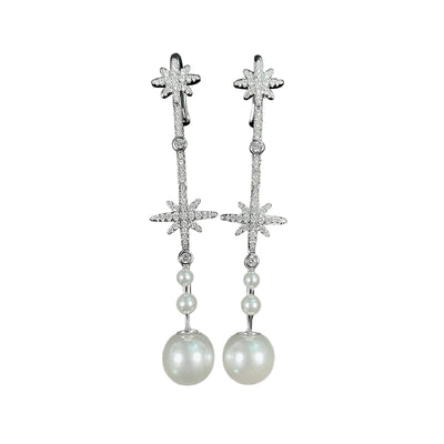 Aretes de Estrella con Seis Montura - Diseño Clásico - Image 4