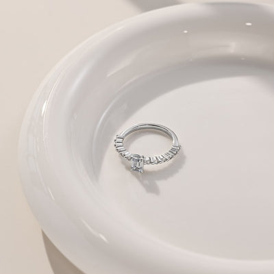 Anillo de Diamante Redondo para Mujer - Image 11