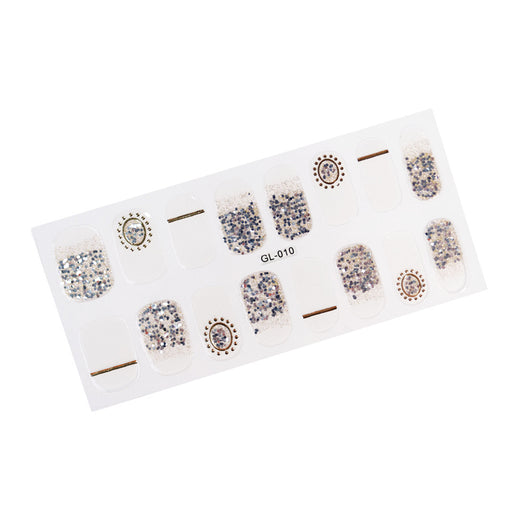 Pegatinas de Uñas Efecto Ojo de Gato Bronceado con Letras de Color - Image 38