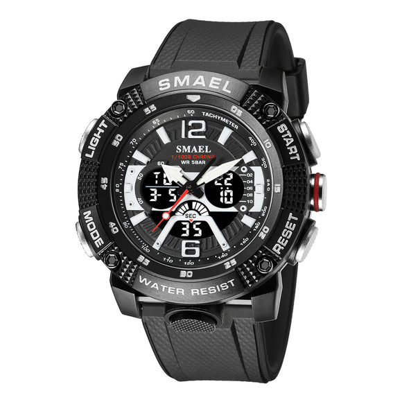 Reloj Deportivo Multifuncional con Luz Nocturna para Hombre