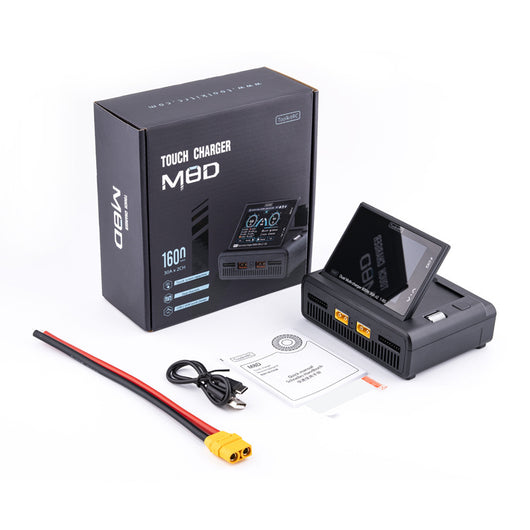 Cargador Dual M8D con Pantalla Táctil Color - Entrada de Alta Potencia para Drones - Image 5