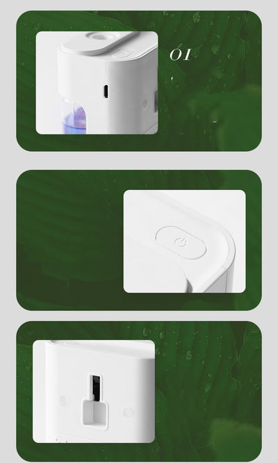 White rectangular aromatherapy machine and humidifier with a digital display showing '99' and an 'OPEN' indicator. - Image 7
