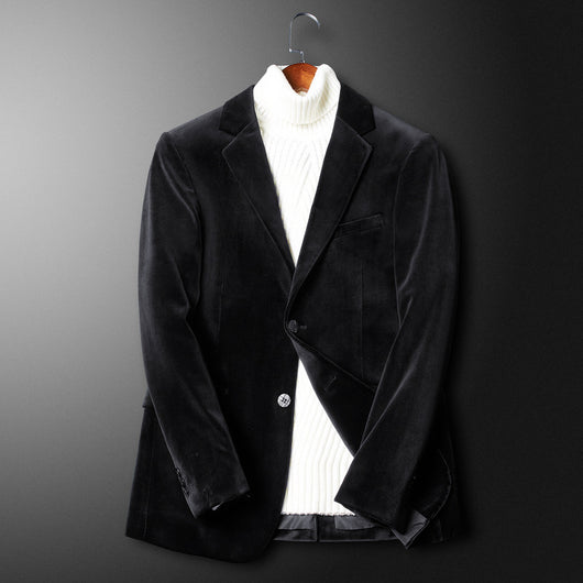 Saco de Terciopelo Slim Fit para Hombre - Image 2