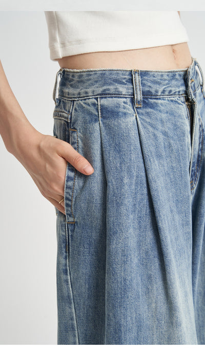 Jeans Sueltos Desteñidos para Otoño - Estilo Casual Moderno - Image 14