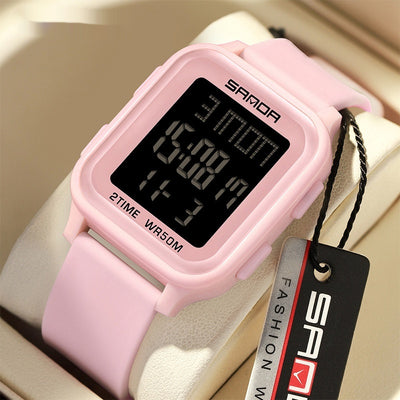 Reloj Multifuncional Unisex con Alarma y Pantalla Digital