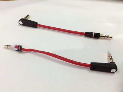 Cable Auxiliar 3.5mm Codo a Recto - Cobre Oxígeno Libre Chapado en Oro - Image 3