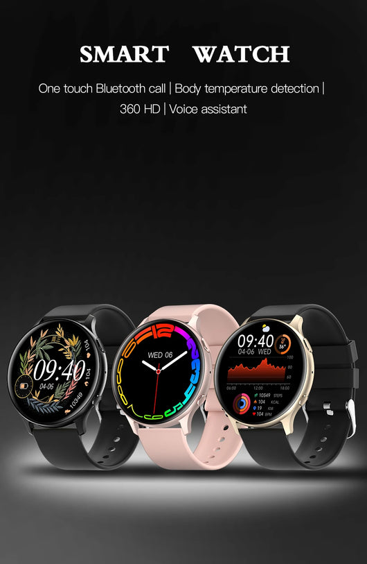 Reloj Inteligente con Monitor Cardíaco, Temperatura Corporal y Asistente de Voz - Image 11