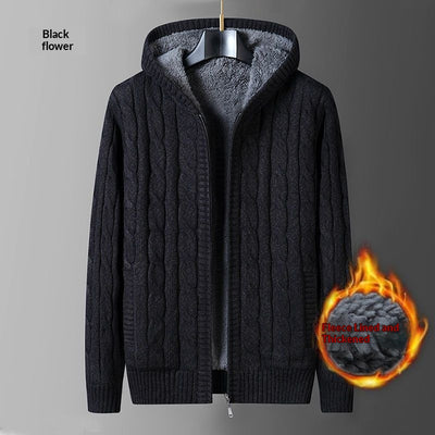Suéter Abrigo Holgado con Capucha para Hombre - Image 8