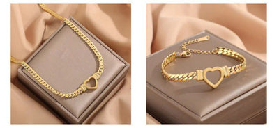 Collar Personalizable de Eslabones 'Amor' en Acero de Titanio - Image 11