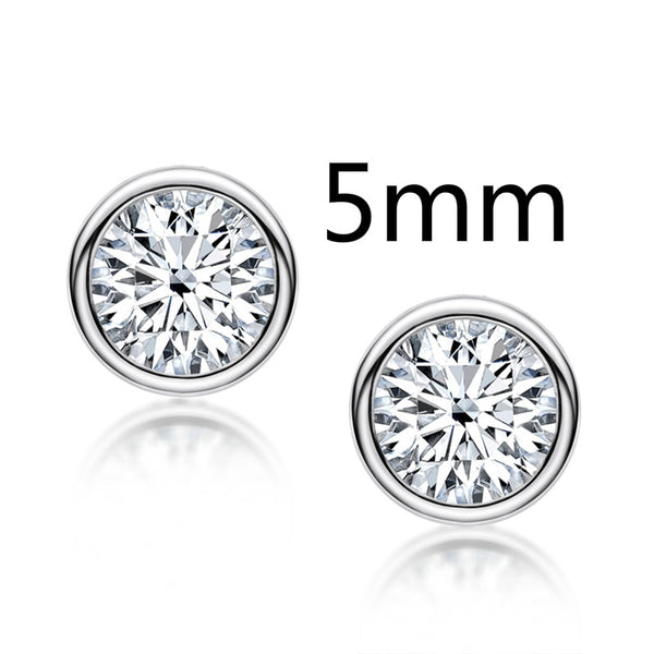 Aretes Personalizados de Plata 925 de 0.5-2 Quilates - Image 2