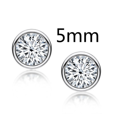 Aretes Personalizados de Plata 925 de 0.5-2 Quilates - Image 2