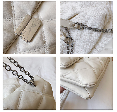 Bolso Crossbody Baxa Verde Cadena con Diseño Premium - Image 8