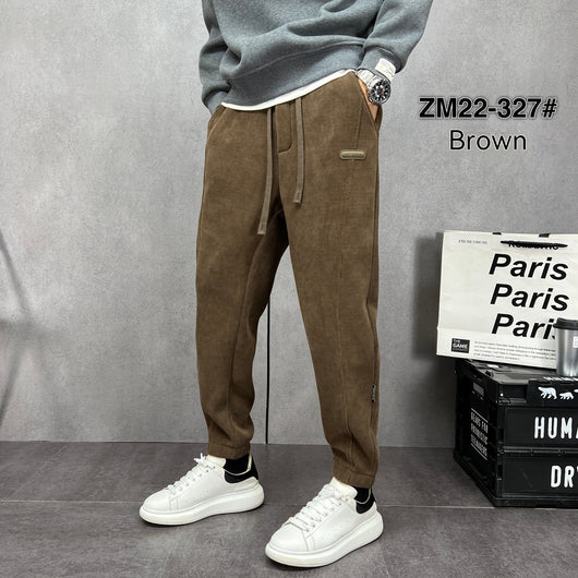 Pantalones Casuales de Pana para Hombre Otoño - Image 5