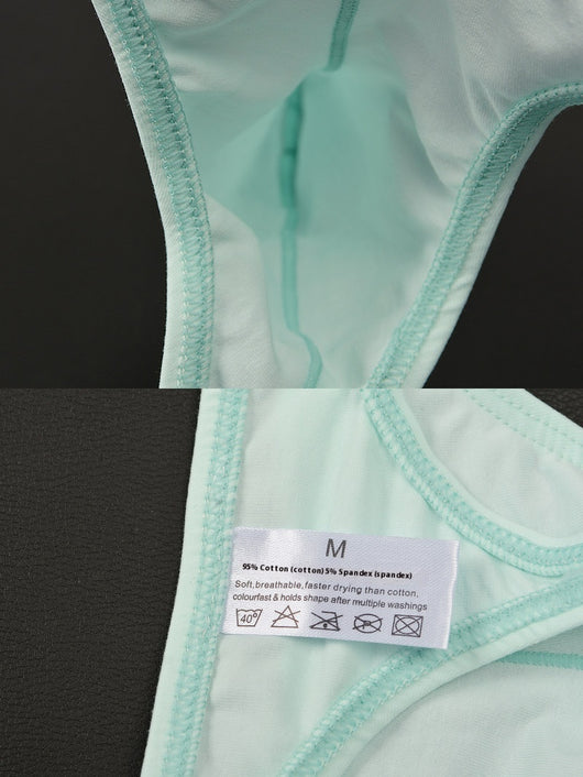 Tanga Masculina de Algodón Puro Estampado Elefante - Image 17