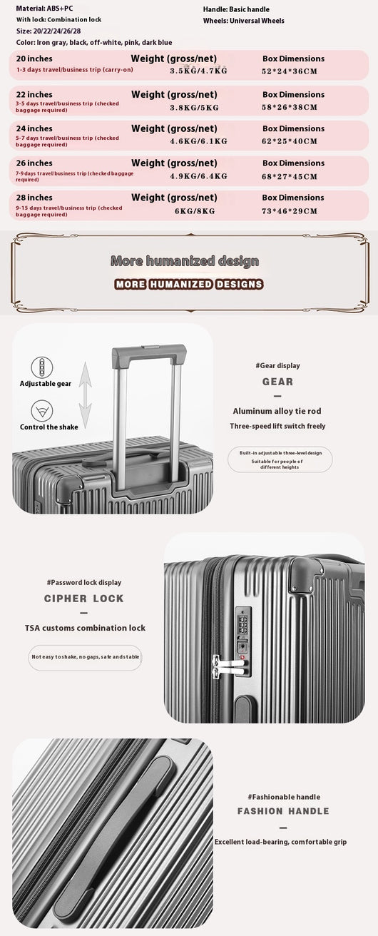 Maleta Trolley Expandible de 20 Pulgadas - Image 26