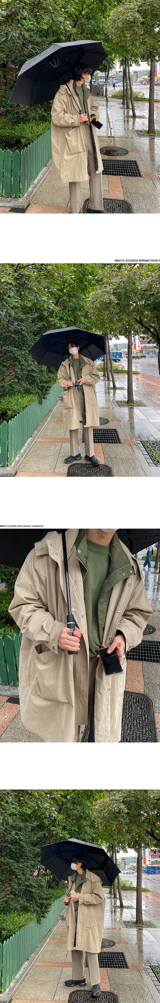 Chaqueta Bomber Coreana Holgada para Hombre - Estilo Casual Otoño Invierno - Image 9