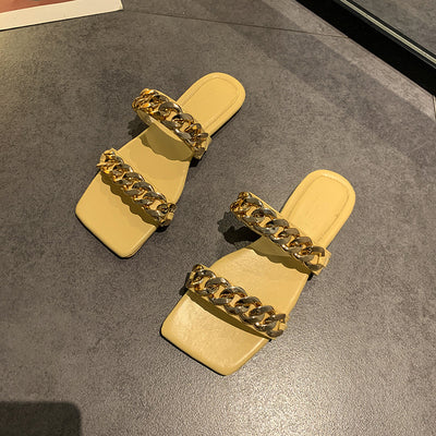 Sandalias Étnicas con Cadena para Mujer - Comodidad de Verano - Image 10