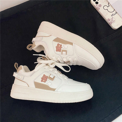 Tenis Blanco Kawaii Estilo Japonés con Suela Gruesa - Image 18