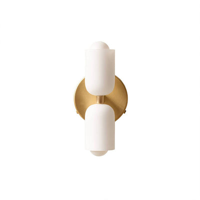 Lámpara de Pared Doble Cabezal Estilo Crema para Dormitorio - Image 10