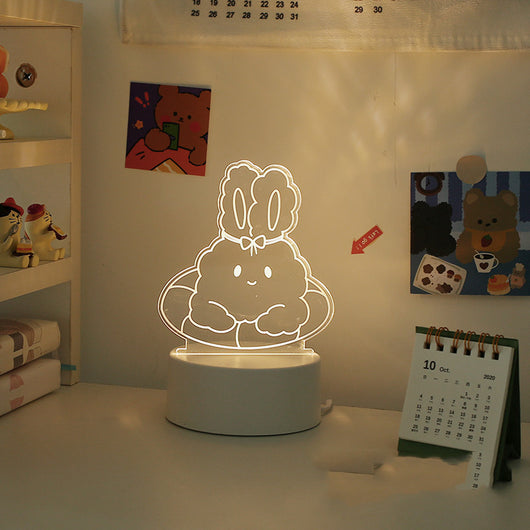 Lámpara Nocturna Creativa con Luz Suave para Dormir - Image 2