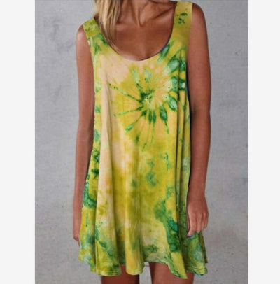 Falda Vestido Tie Dye para Mujer