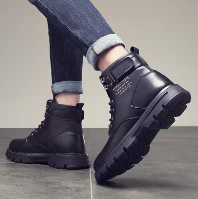 Botas Altas Estilo Coreano para Hombre - Image 5