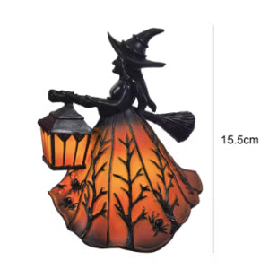 Lámpara de Bruja Halloween - Decoración de Mesa Iluminada - Image 7