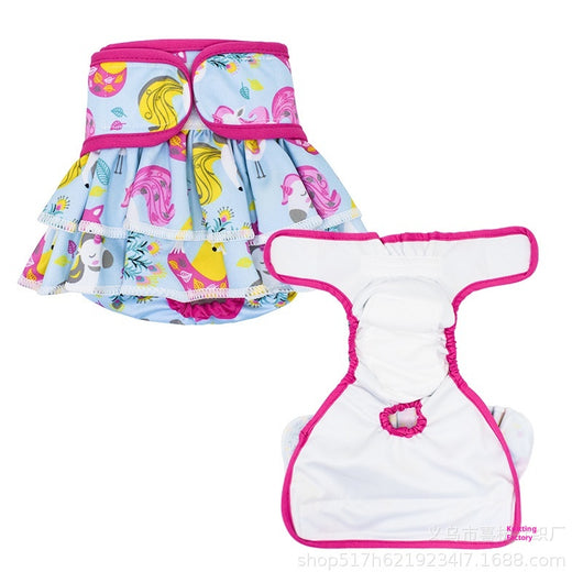 Pantalón Sanitario Lavable para Perras - Pañal Reutilizable - Image 12