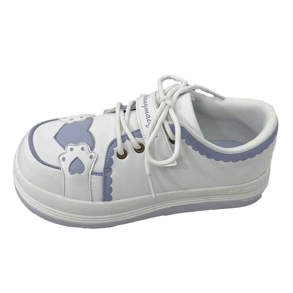 Tenis Escolares con Suela Gruesa y Velcro Diseño Osito