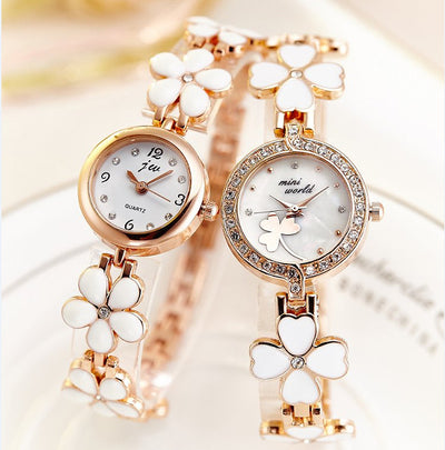 Reloj de Pulsera de Cuarzo con Incrustaciones de Diamantes - Estilo Casual Elegante - Image 7