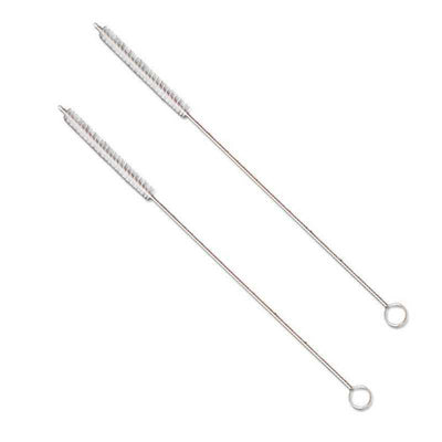 Set de 2 Cepillos Limpiadores para Pajitas de Acero Inoxidable - Image 10