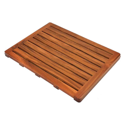 Tapete de Madera Maciza Antideslizante para Baño y Ducha - Image 4