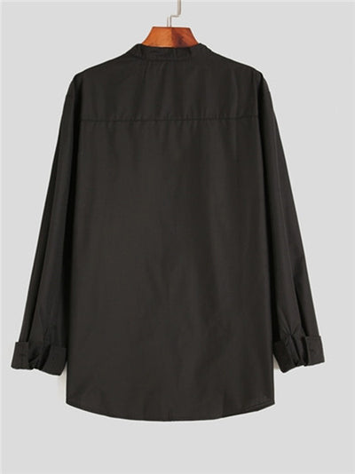 Camisa de Cuello Parado para Adolescentes - Image 3