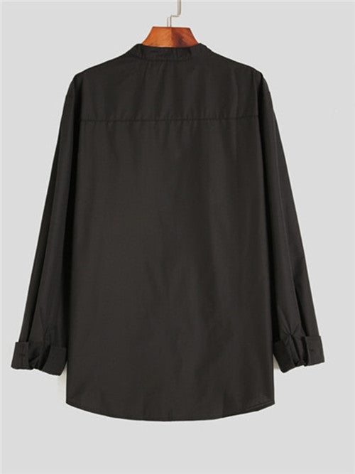 Camisa de Cuello Parado para Adolescentes - Image 3