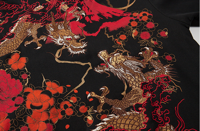 Sudadera Pesada Bordada de Industria Japonesa para Hombre - Image 8