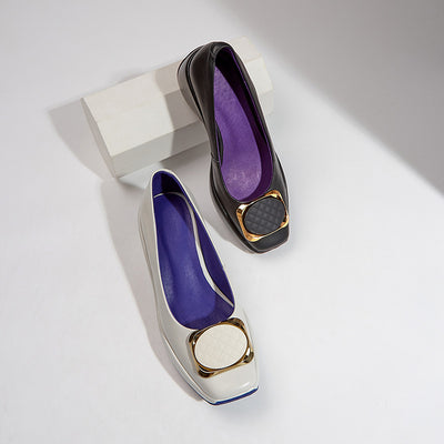 Zapatos Plataforma para Mujer con Hebilla Cuadrada - Estilo Casual Versátil - Image 8