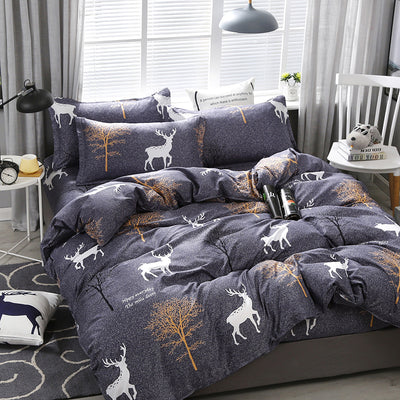 Edredón Desmontable Lavable de Algodón para Cama Doble - Dormitorio Estudiante - Image 34